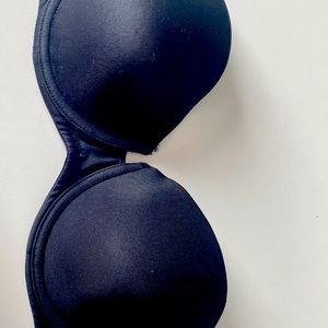 Black Convertible Strapless Bra
